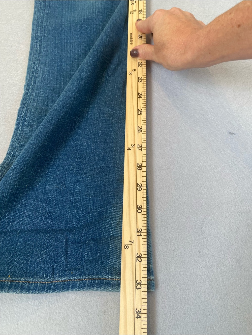 NWT Hudson Signature + Pop Bootcut Jeans Sz 27 Low Rise Y2K Made in USA - Picture 7 of 10